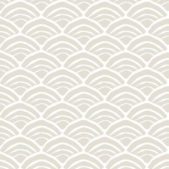 RoomMates Coastal Scallop Peel & Stick Wallpaper